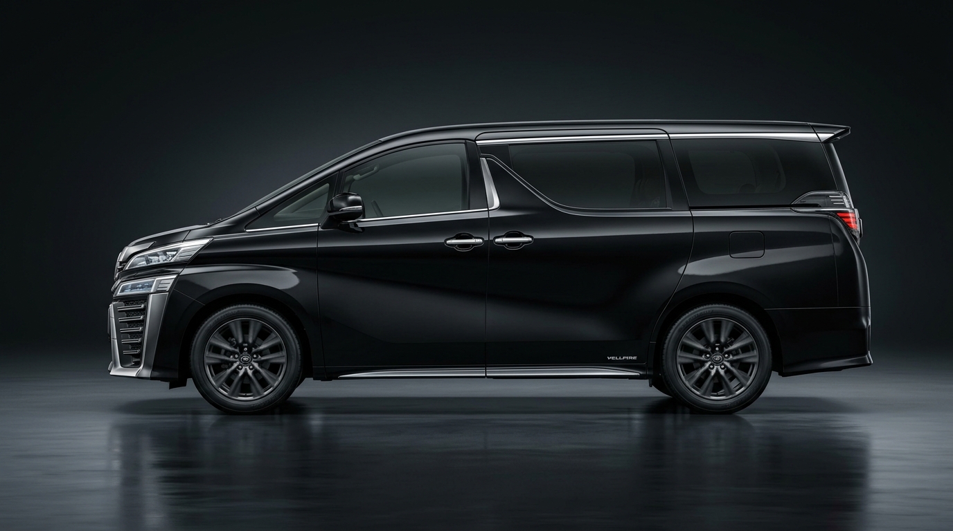 Toyota Vellfire VIP luxury MPV cab rental